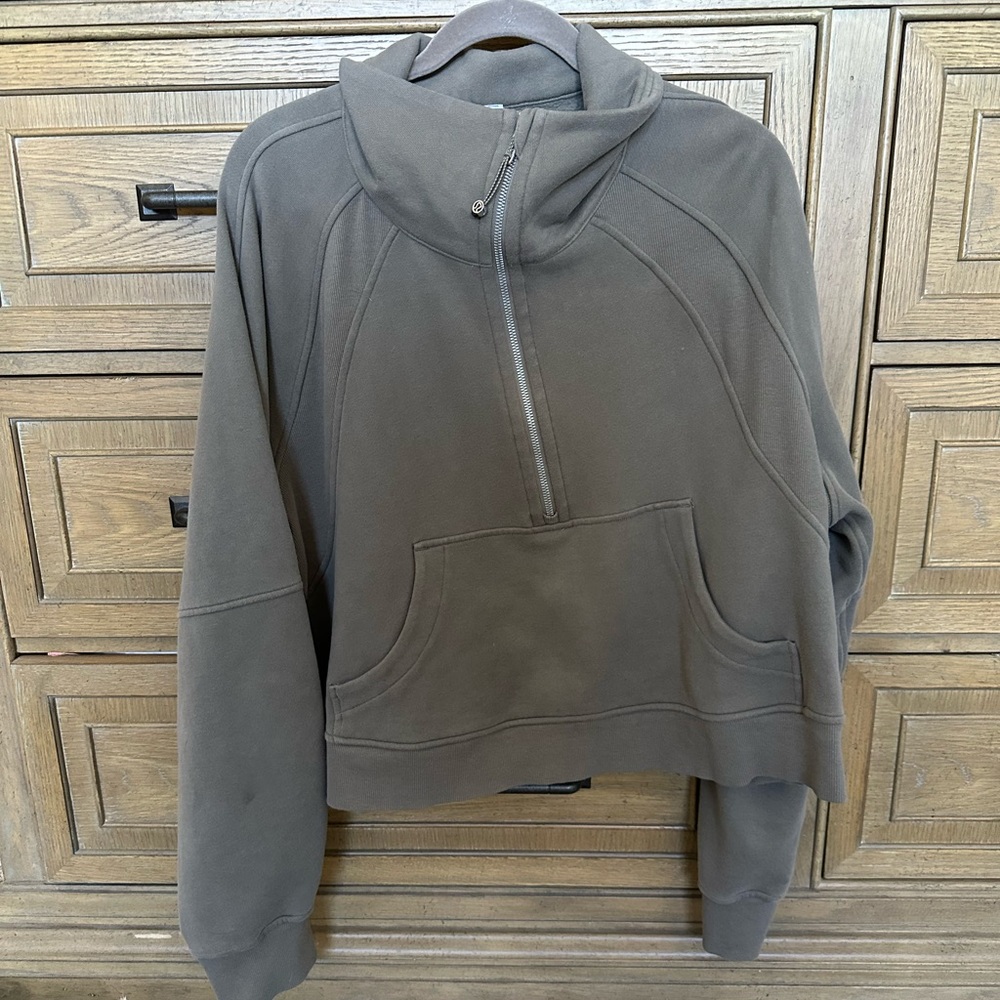 Lululemon Scuba Crop Pullover